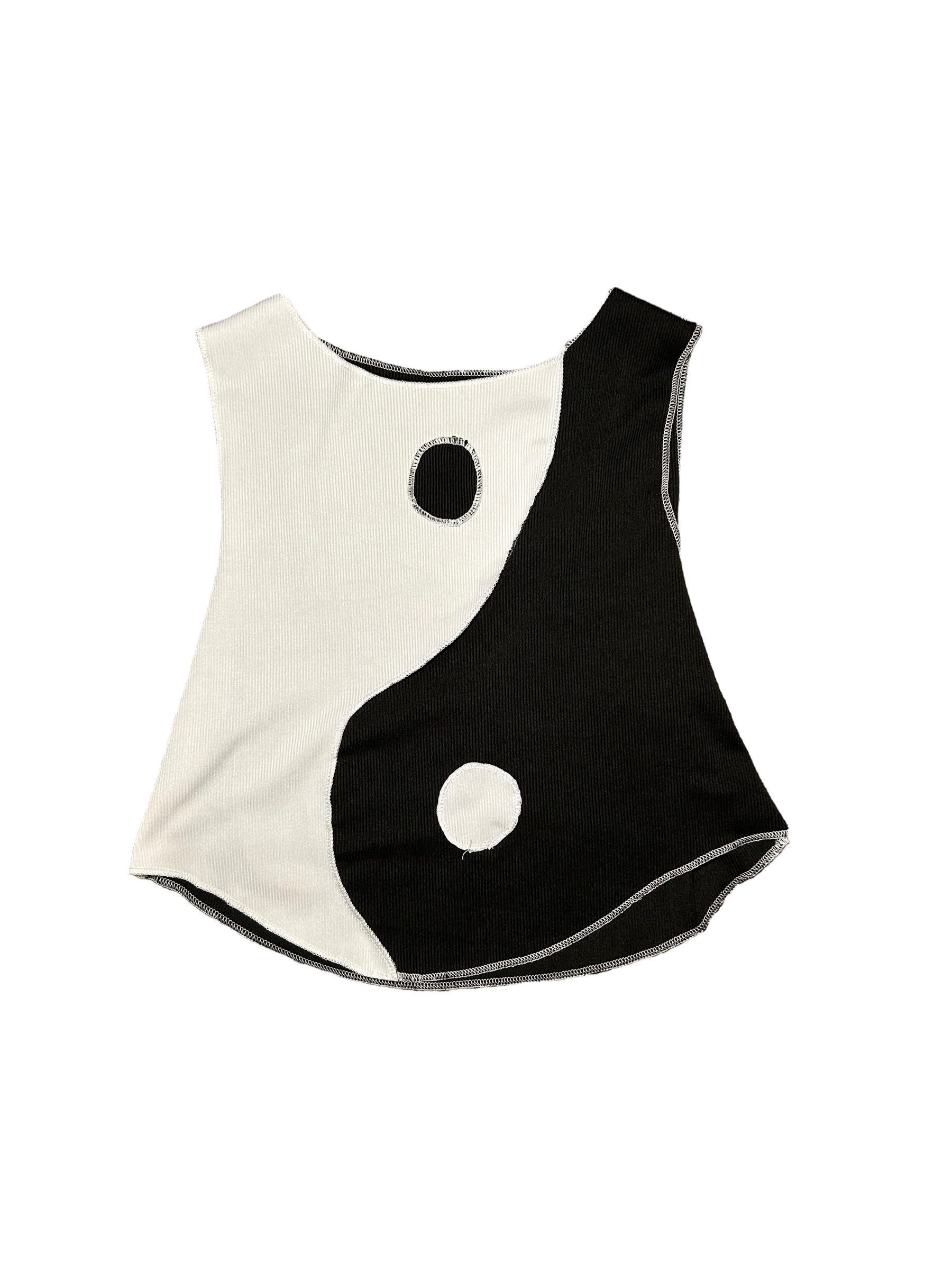 Yin Yang Cropped Tank